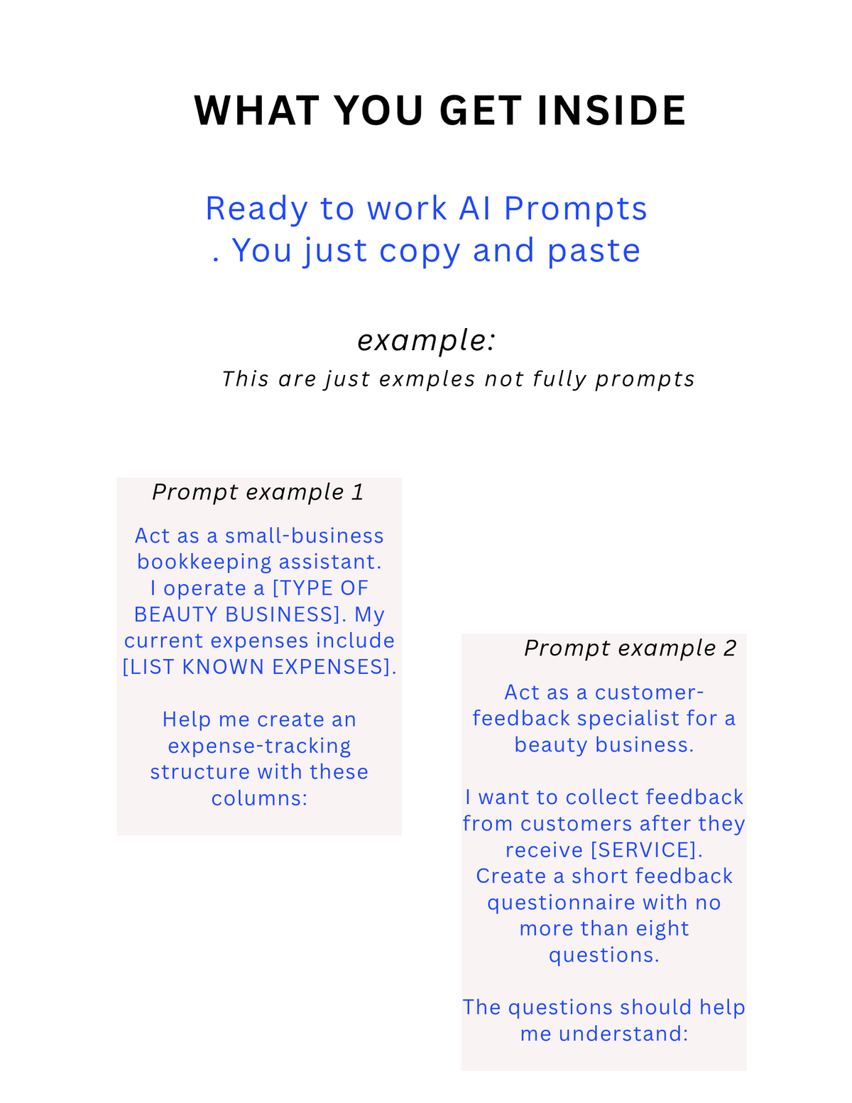 25 AI Prompts for Beauty Business Owners