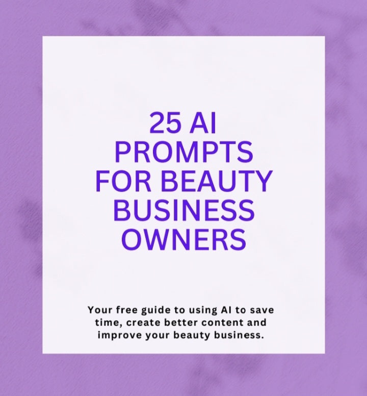 25 AI Prompts for Beauty Business Owners