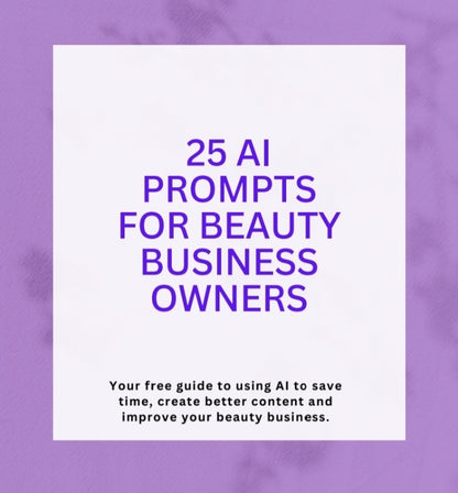 25 AI Prompts for Beauty Business Owners